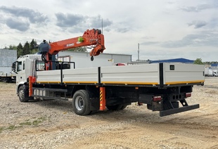 JAC N180 (МРМ 20т) КМУ SHIMEI KTS-SK8E5 (8т) БОРТ 8,2×2,55×0,6